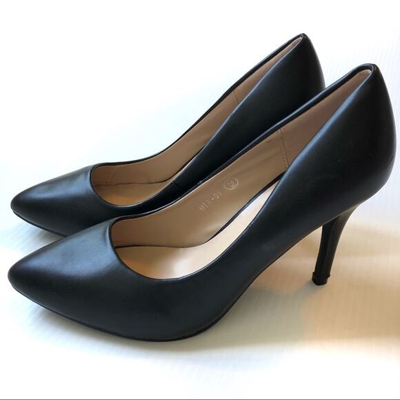 Mi.im Mia Pointy toe pumps black size 9 - Picture 1 of 12